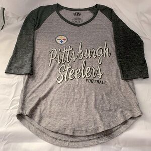 Women’s Pittsburgh Steelers 3/4 Sleeve Shirt